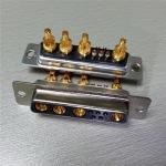 9W4 D-SUB Coaxial Connectors (RF) Female & Male Solder Type